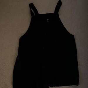 SHEIN Black Button Down Shirt